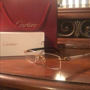 Cartier Buffalo reading glasses